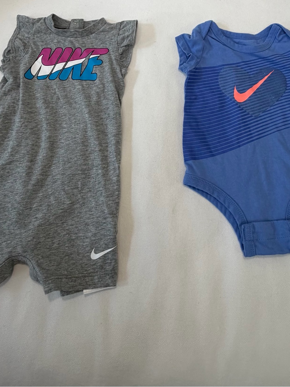 Nike Baby Two-Piece Set in Gray, Blue, Pink